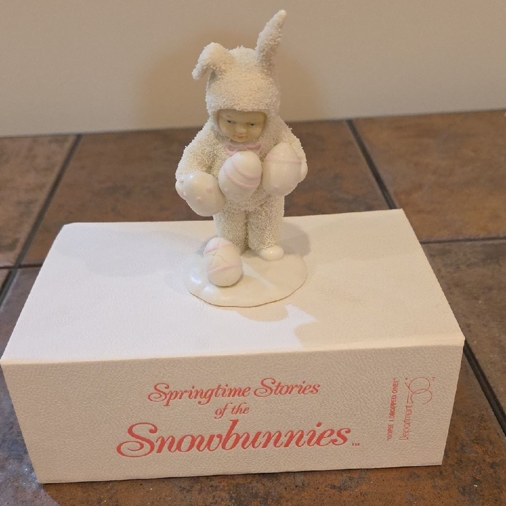 Springtime Stories Of The Snowbunnies "Opps I Dropped One"